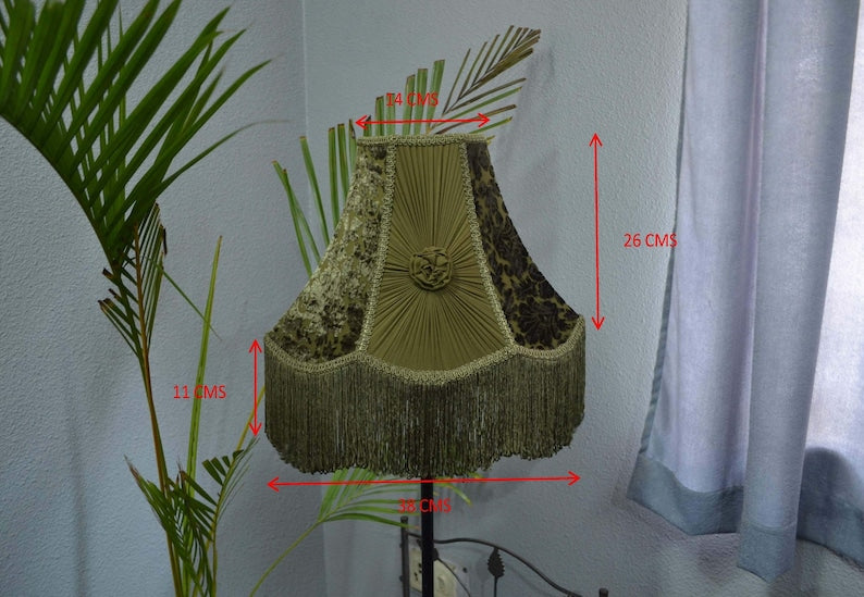 Olive Royale Victorian Table & Floor Lampshade