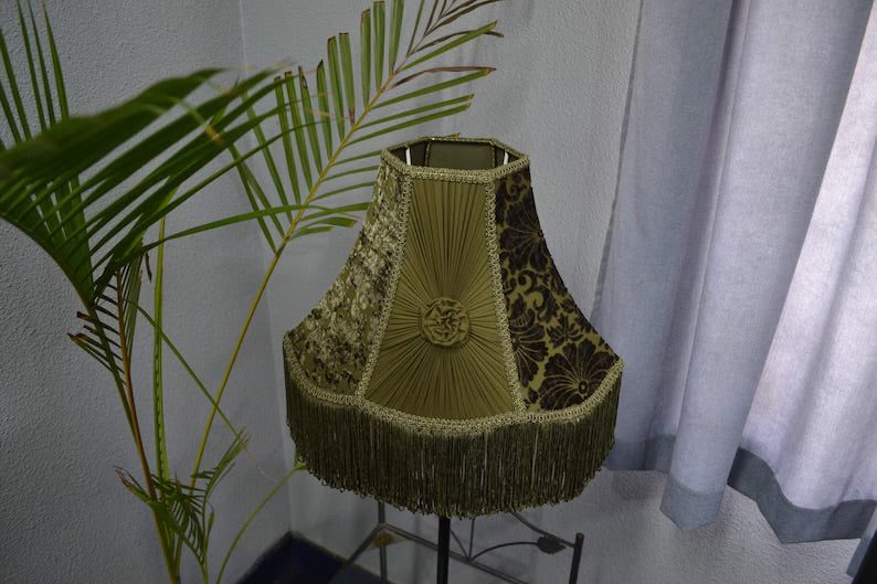 Olive Royale Victorian Table & Floor Lampshade