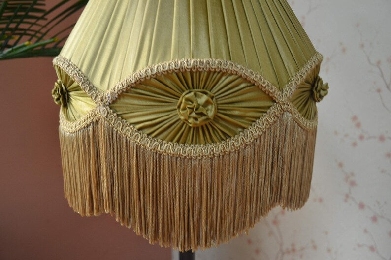 Golden Silk Luxury Lampshade