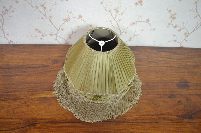 Golden Silk Luxury Lampshade
