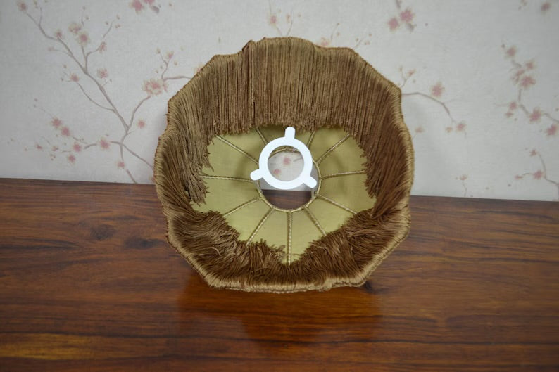 Gold Embroidery Victorian lampshade