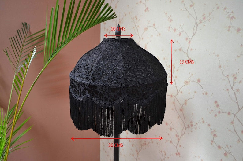 Midnight Gothic Halloween Lampshade