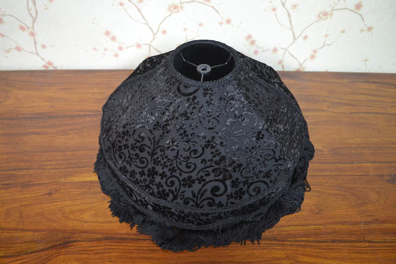 Midnight Gothic Halloween Lampshade