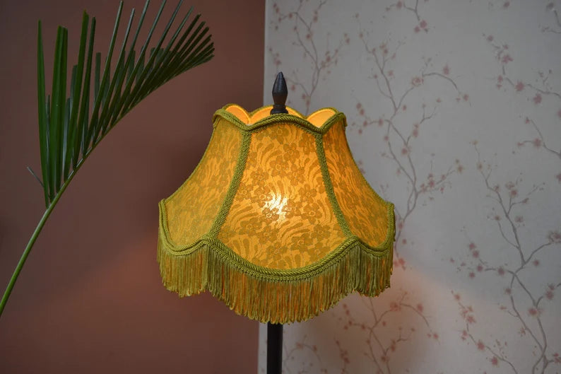 Gold Victorian Designer Lampshade