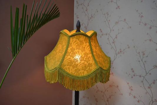 Gold Victorian Designer Lampshade